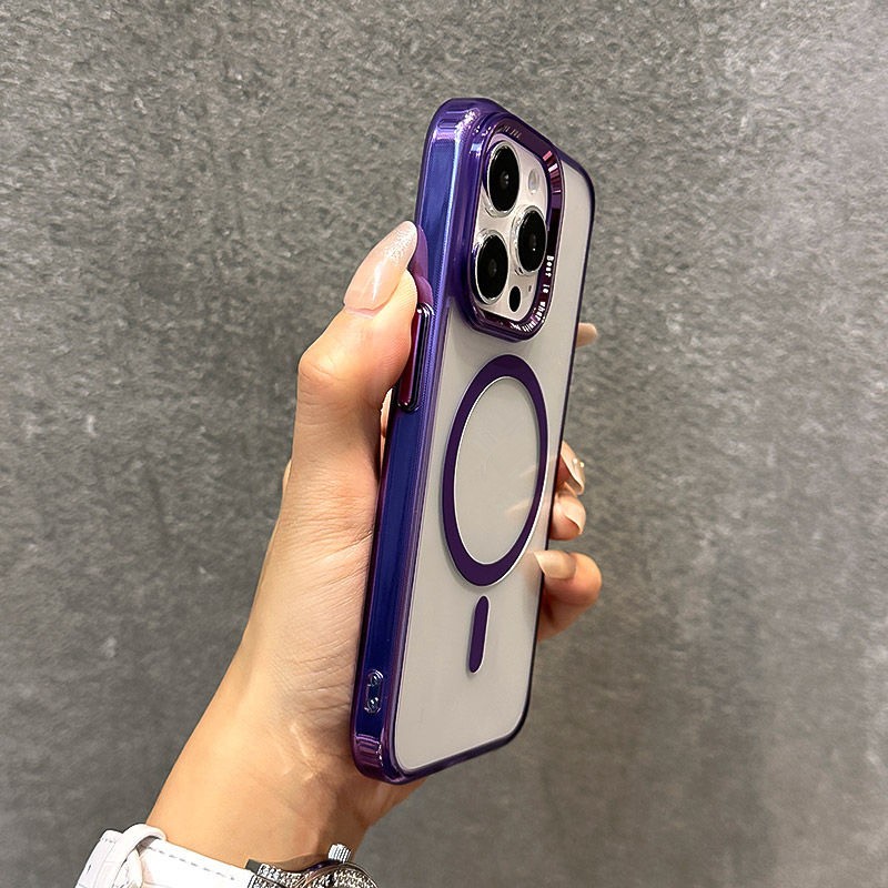 Ốp Điện Thoại Từ Chống Sốc cao cấp cho iphone 12 13 14 15 Pro max