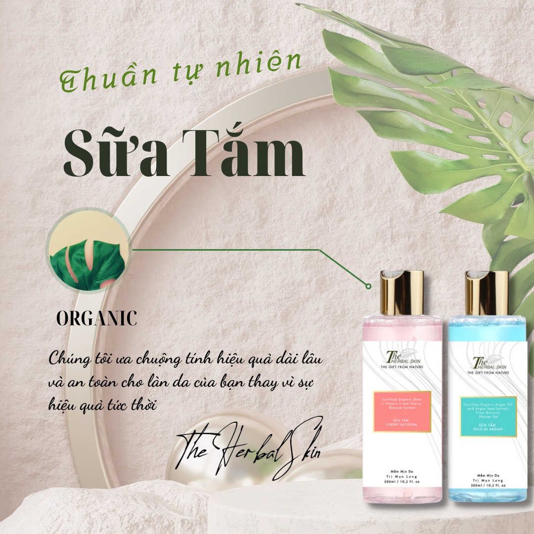 Sữa Tắm Oil Di Argan The Herbal Skin 300ml