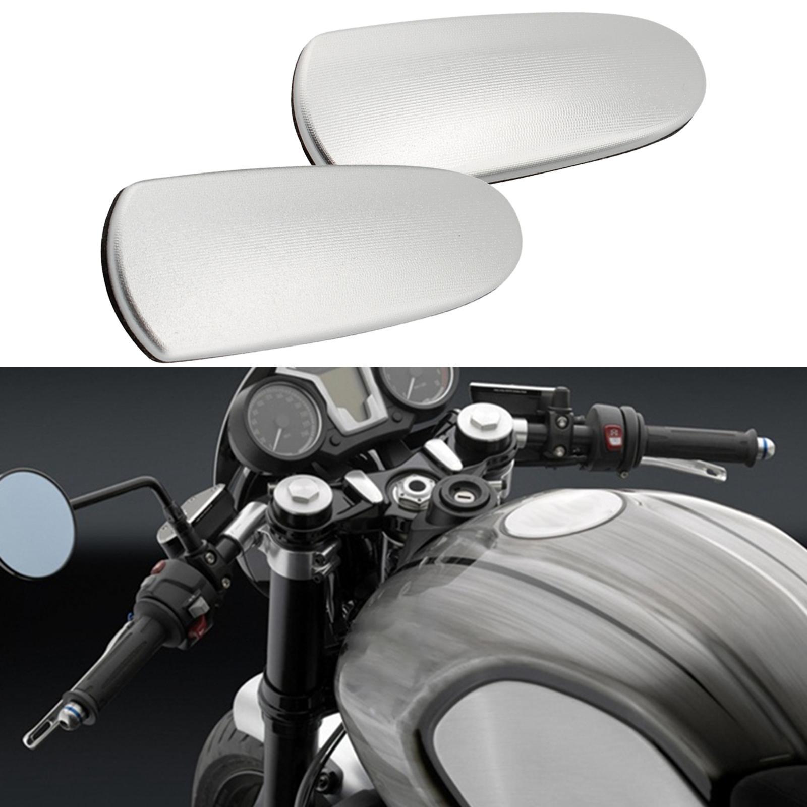 2Pcs Motorcycle Handlebar Clamp Hole Cover Set, Clamps Modified Riser Mounting Holes Covers for BMW R Ninet 2014-2019