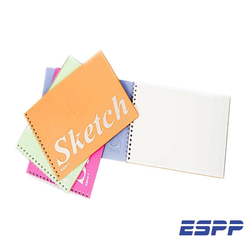 Vỡ vẽ khổ giấy A5 bìa (Xanh lá / Hồng) - 21x14.8x2cm - ESPP