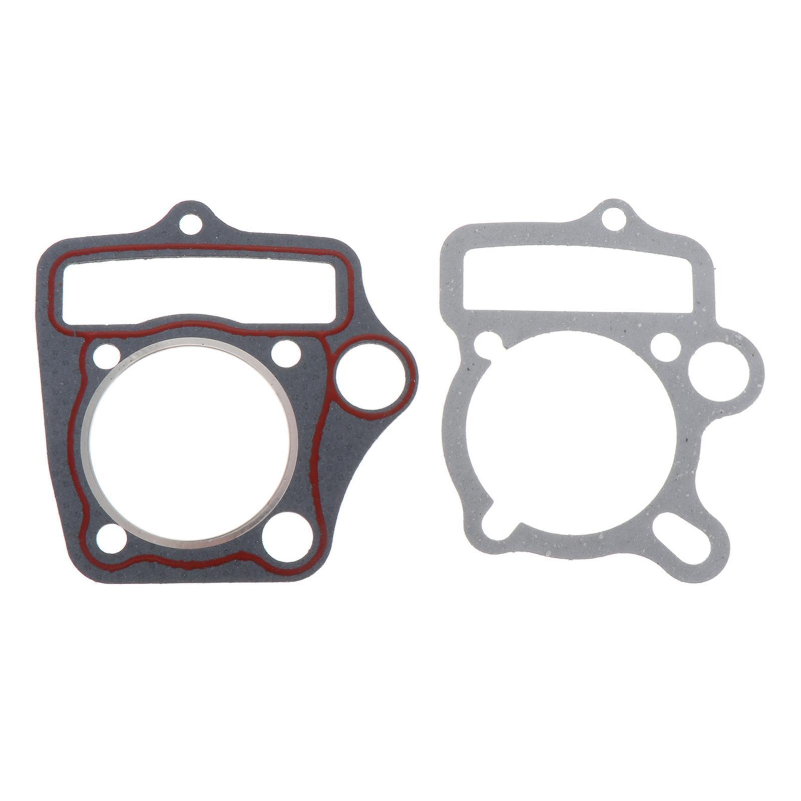 Replacement Engine Cylinder Head Gasket Set Kit Up Down Set for 50cc 70cc 110cc 125cc Atv Dirt Bike Go-kart Motorcycle Accessory