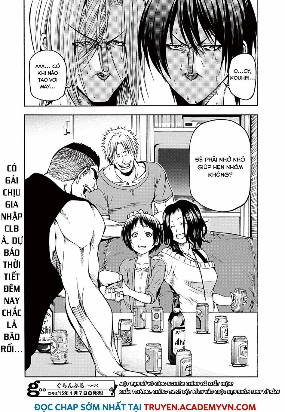 cô gái thích lặn - grand blue chapter 9 30