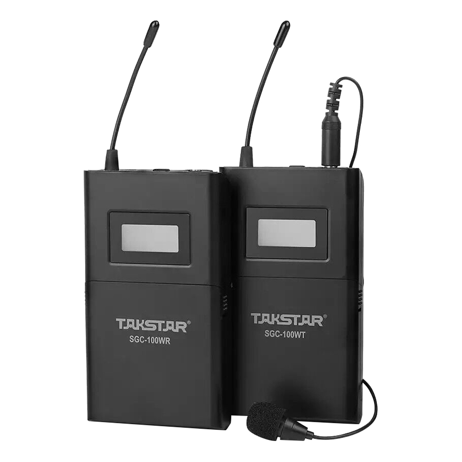 Micro Không Dây Cho Máy Ảnh, Máy Quay Takstar SGC-100W
- Hàng Chính Hãng