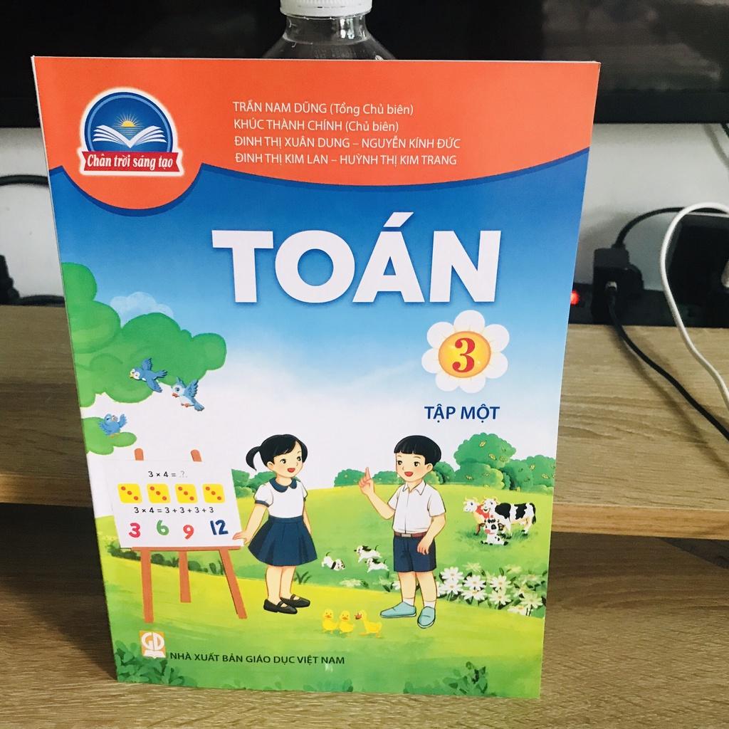 set bìa bao toán,vbt lớp 3 chân trời sáng tạo