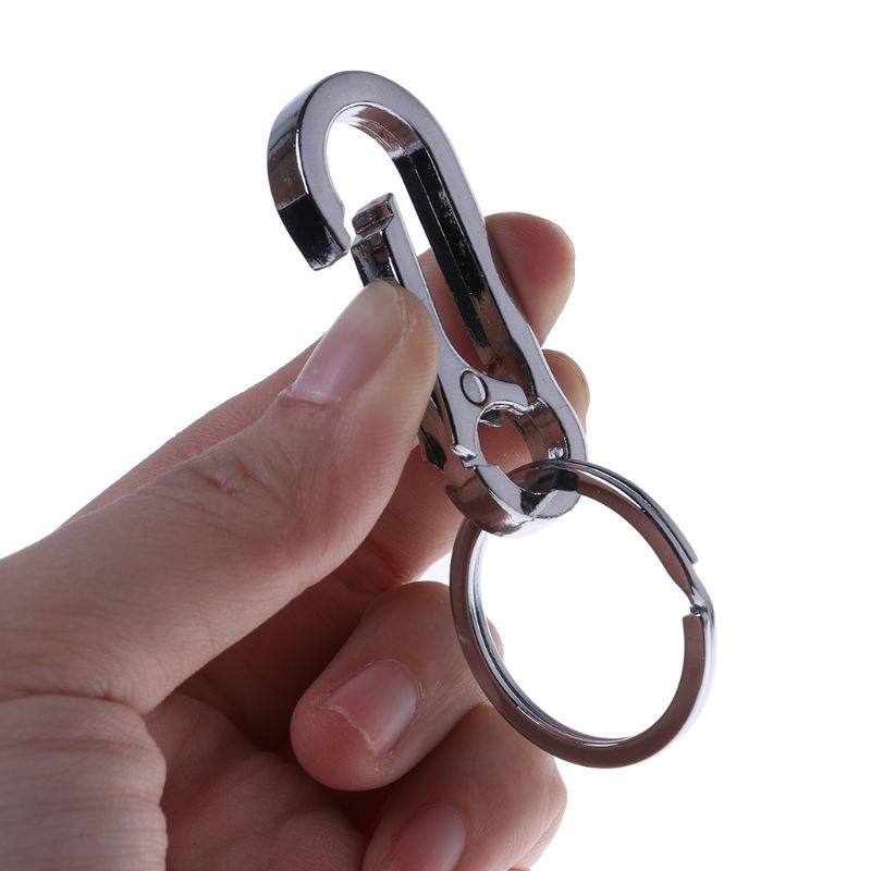 Móc Khóa Cài Thắt Lưng Cho Nam Treo Chìa Khóa Xe Bằng Đồng ( Móc Đai Lưng Móc Đỉa Quần Carabiner )