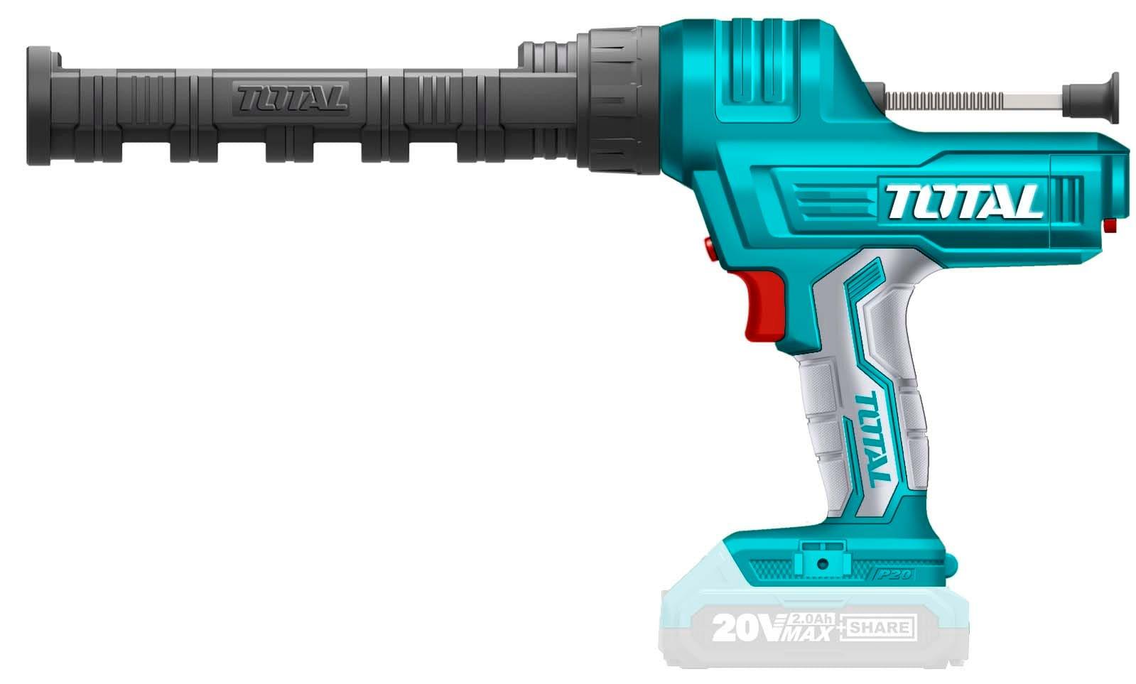 MÁY BƠM SILICOL DÙNG PIN 20V TOTAL TCGLI2001 - HÀNG CHÍNH HÃNG