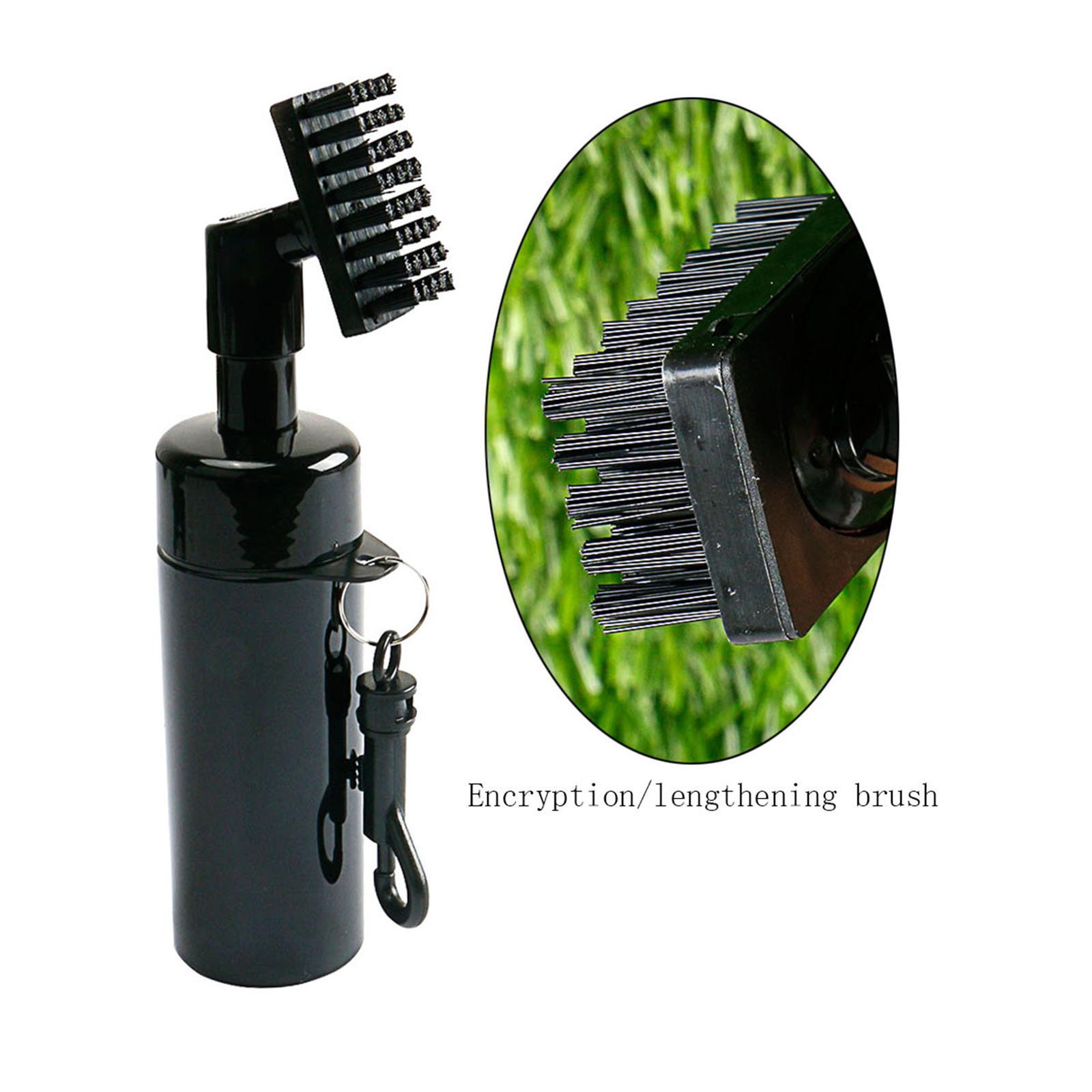 3Pcs Golf Club Groove Brush with Water Bottle Professional Lightweight