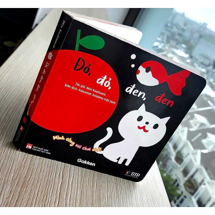 Sách Đỏ, đỏ, đen, đen - Mình cùng vui chơi nhé!