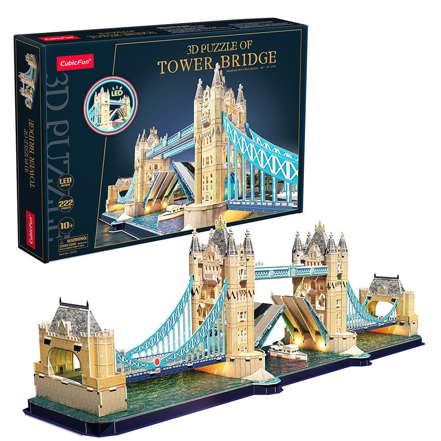 Đồ Chơi Trẻ Em Xếp Hình 3D Có Đèn Led: Cầu Tháp London PUZZLES L531H