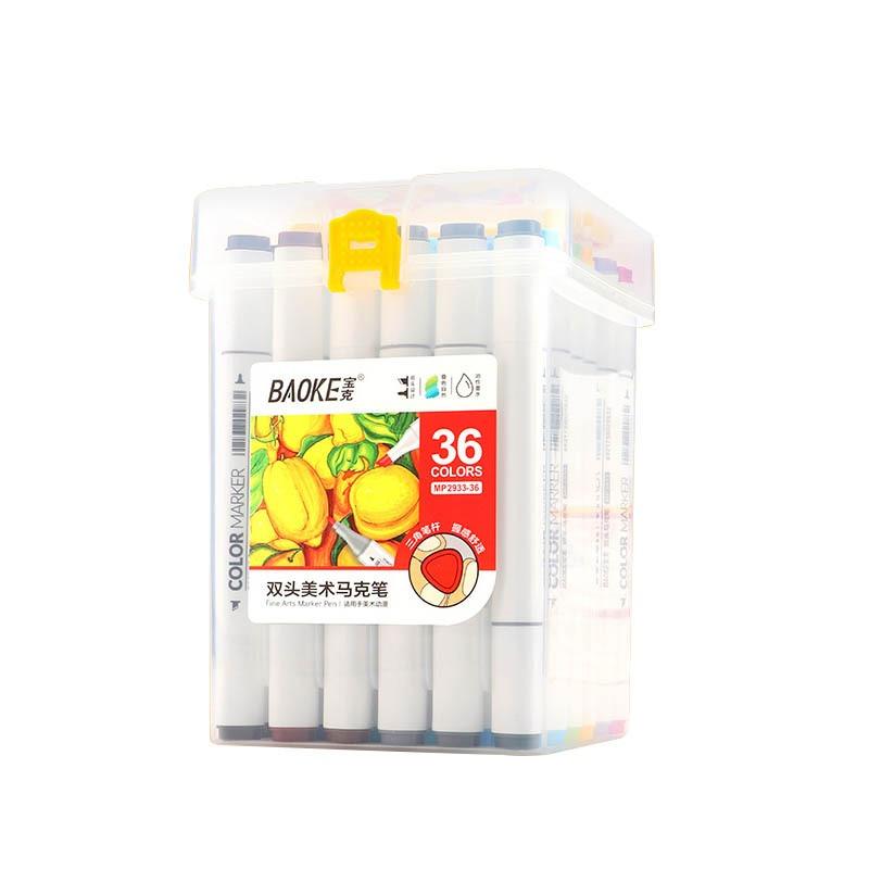 Hộp 48 Bút Lông Màu 2 Đầu - Baoke MP2933-48