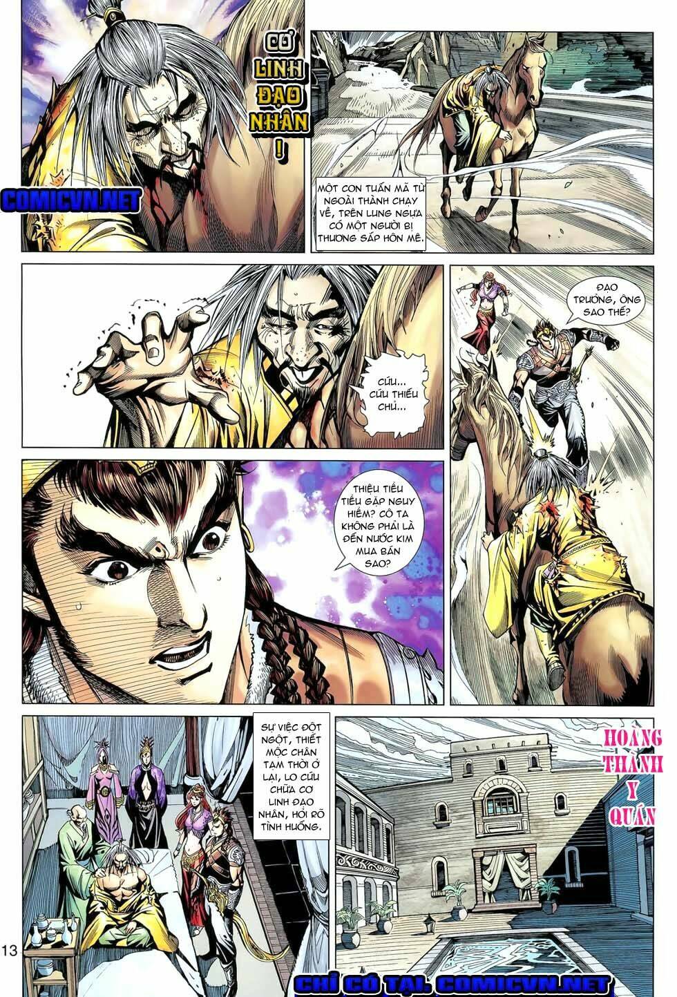 thiên tử truyền kỳ 8 - thương thiên bá hoàng chapter 21 13