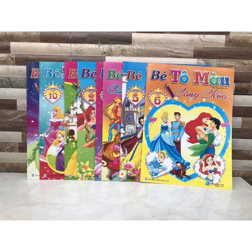 Tập tô màu công chúa