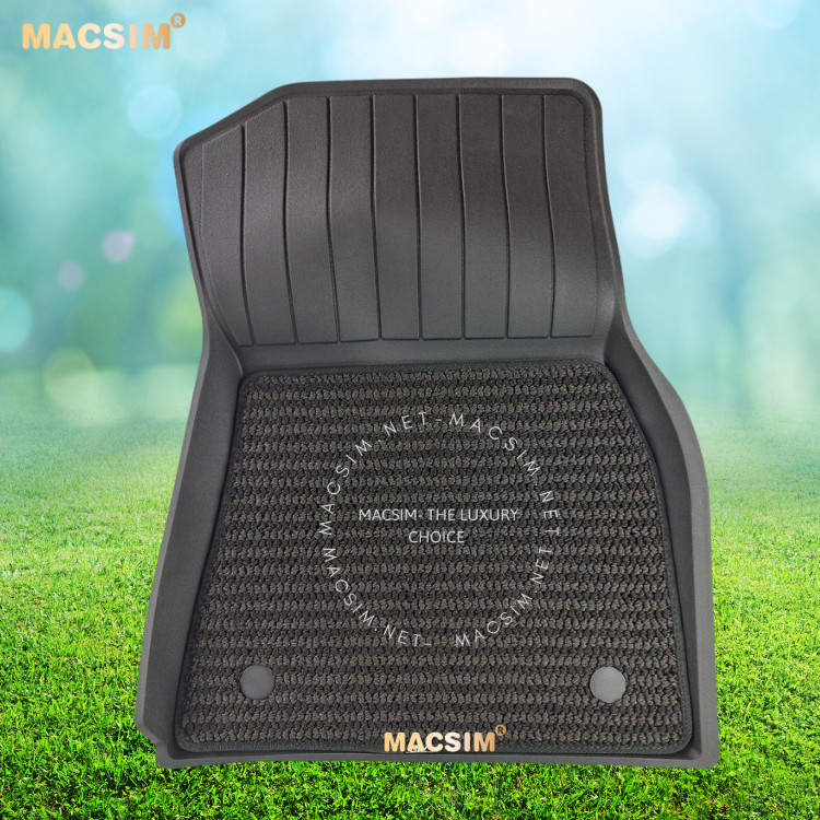 Thảm lót sàn ô tô 2 lớp cao cấp dành cho xe BMW X5 NEW 2019+ nhãn hiệu Macsim 3w chất liệu TPE