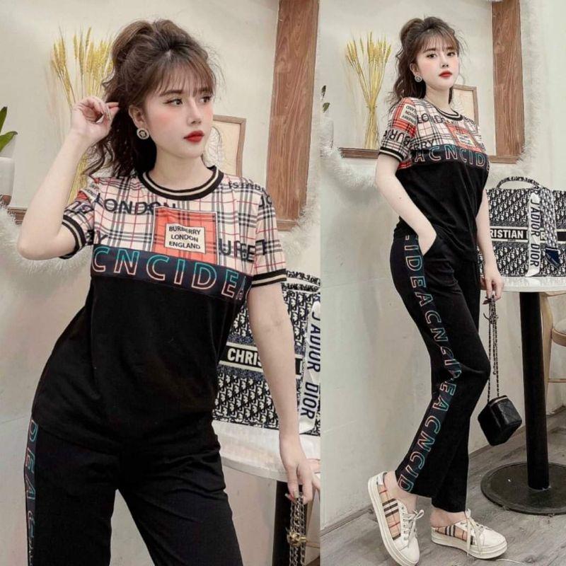 SÉT BỘ THỂ THAO PHỐI HỌA TIẾT CARO