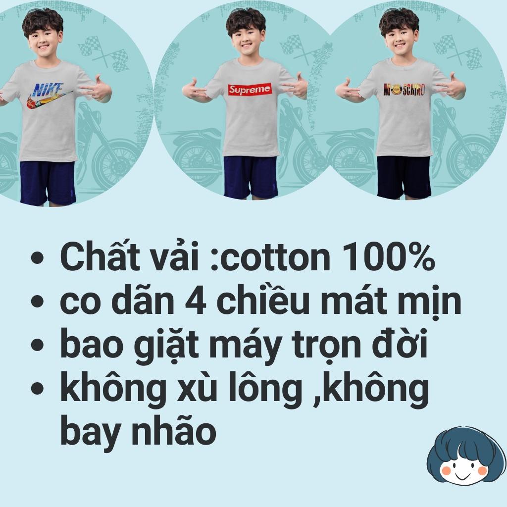 Đồ bộ trẻ em bé trai từ 1 tuổi đến 15 tuổi -Thời trang trẻ en bé trai 20kg-45kg cotton 100% thoải mái vận động LAZAKIDS