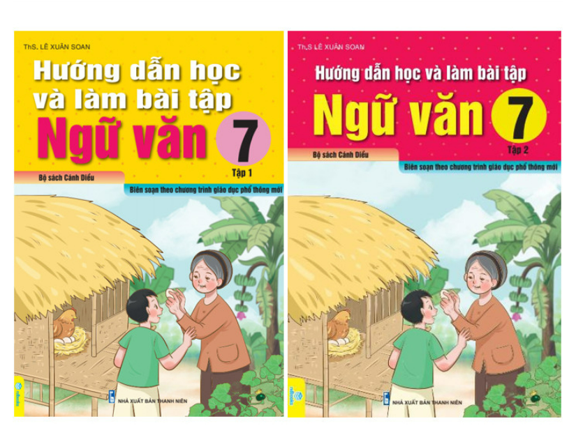 Sách - Combo 2 cuốn Hướng Dẫn Học Và Làm Bài Tập Ngữ Văn 7 - biên soạn theo chương trình mới