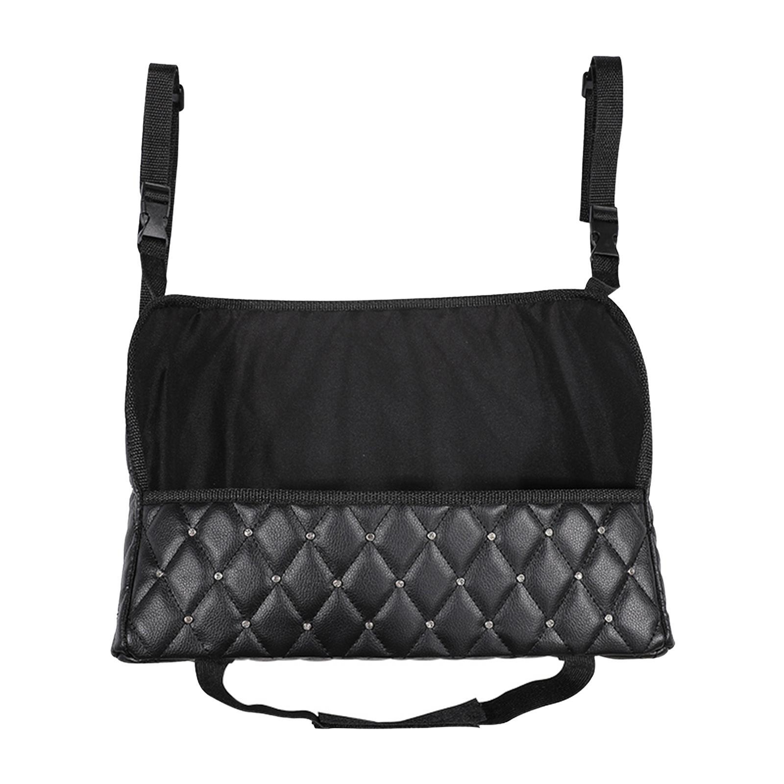 2 Packs Car Net Pocket Storage Bag Door Seat Side Back Holder Organizer Pouch