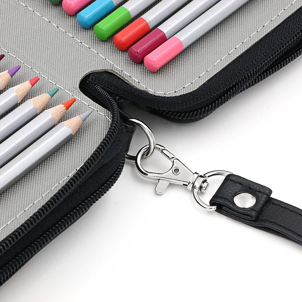 Thư mục / túi công cụ làm bằng da PU cho bút cho các nghệ sĩ chuyên nghiệp hoặc nghiệp dư