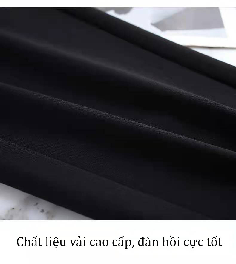 Quần nữ cạp cao giản dị phong cách Hàn Quốc mã 8153