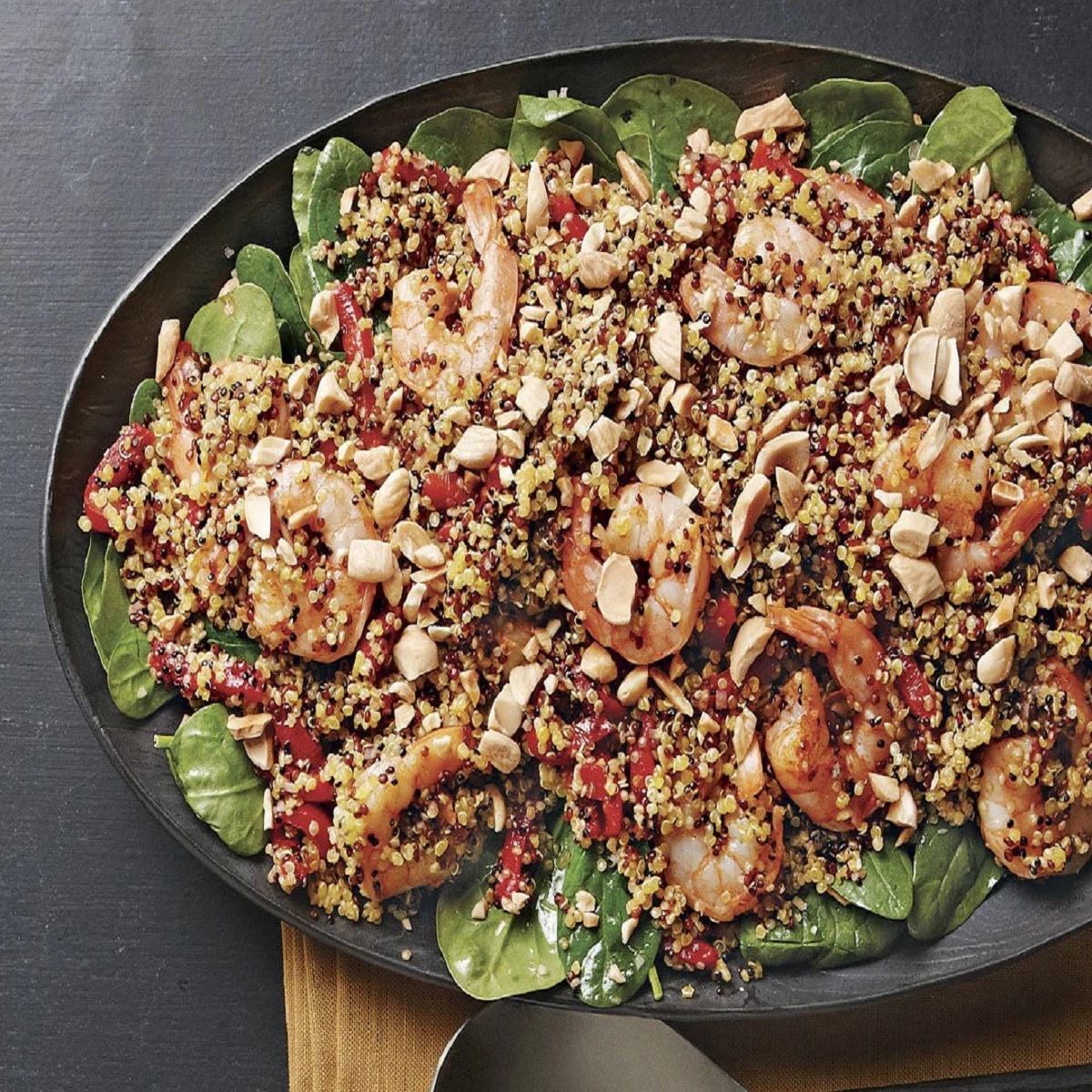 Hạt diêm mạch (quinoa) đỏ Sức Khỏe Xanh - Nhập khẩu Peru Nam Mỹ chính hãng