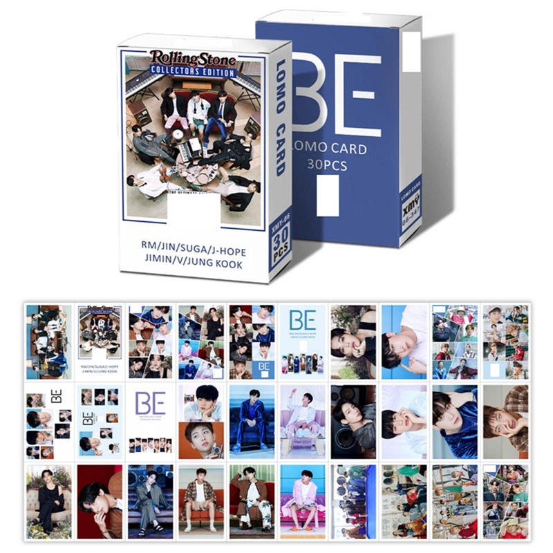 Lomo card BTS thẻ ảnh nhóm nhạc BTS