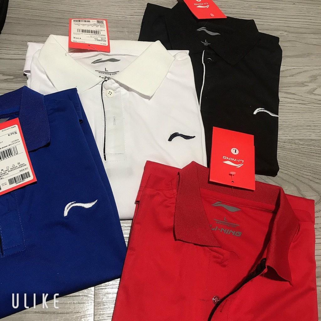 Áo Thun Nam Có Cổ Tay Ngắn Polo Nam Thêu Logo Ngưc Thể Thao 4 maufCao Cấp