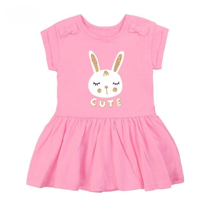 TA178 Váy thỏ cotton cho bé gái CUTE LittleMaven Q318