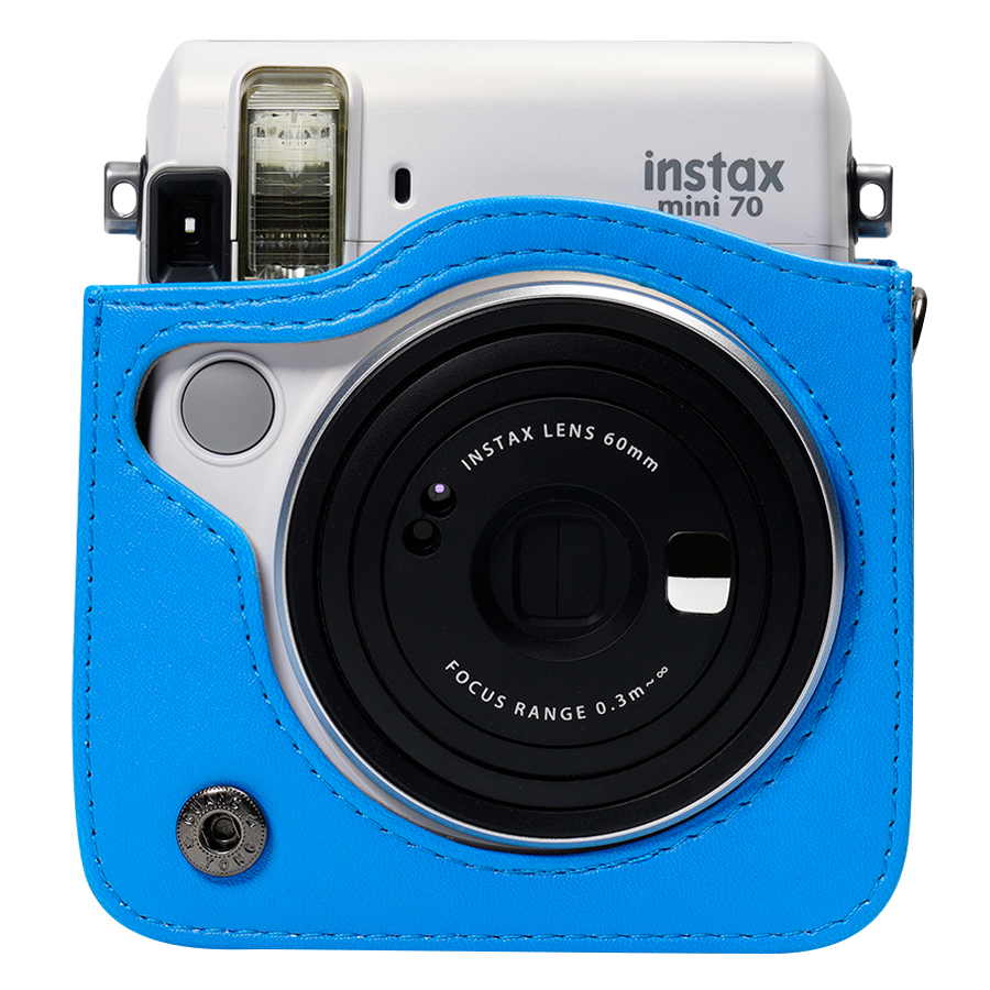 Bao Da Bảo Vệ Máy Chụp Ảnh Lấy Liền Instax Mini 70 CASE705 – Blue – Hàng Nhập Khẩu