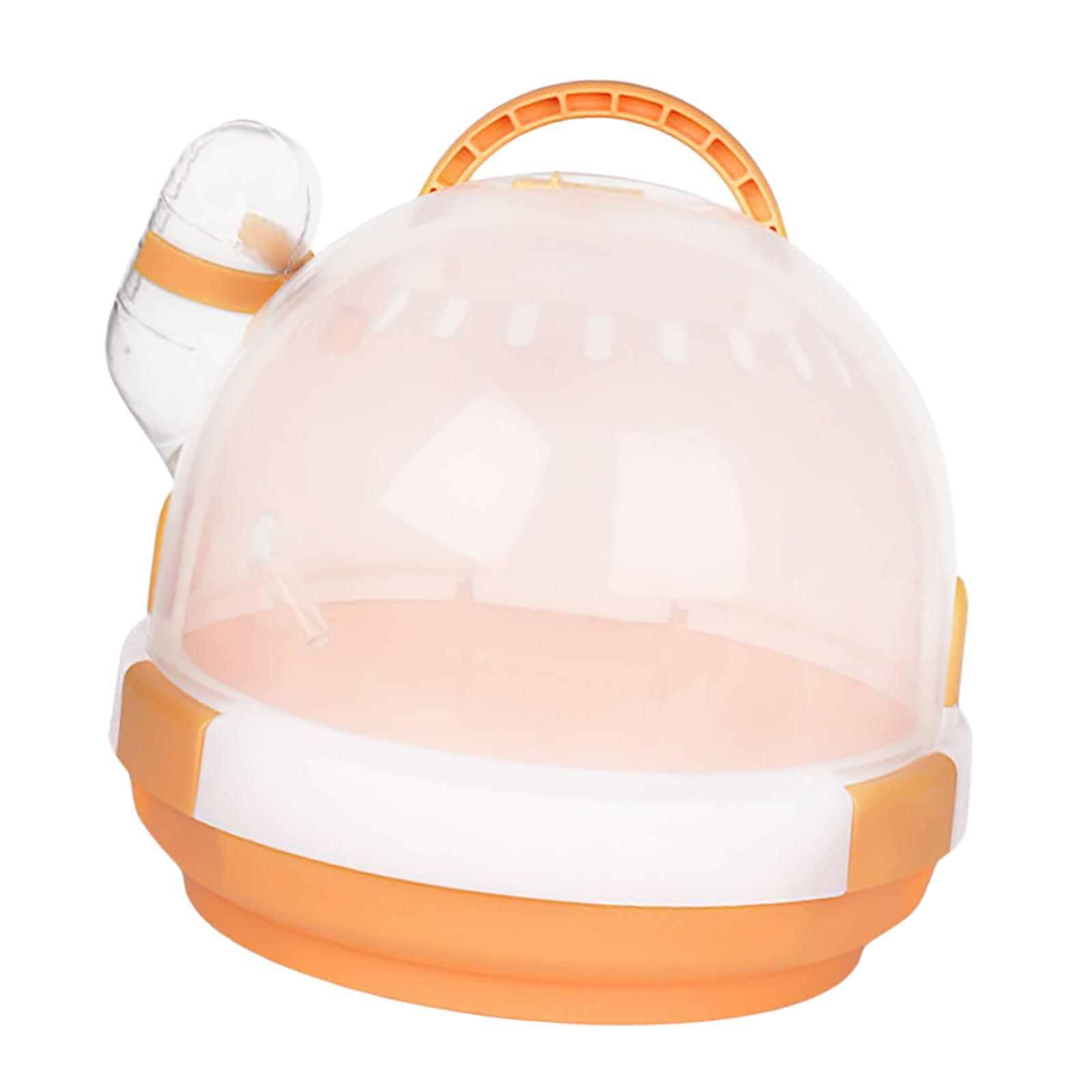 Dwarf Hamster Carrier Travel Cage Pet Supplies for Hedgehog Parrots