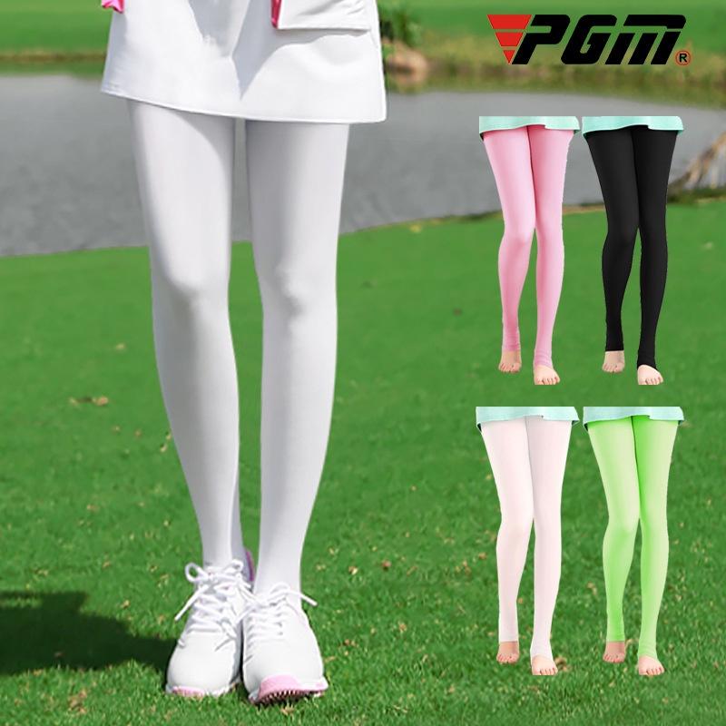 Quần tất golf nữ PGM thể thao nhiều màu chất cotton lạnh thoáng khí mặc được 4 mùa QT009