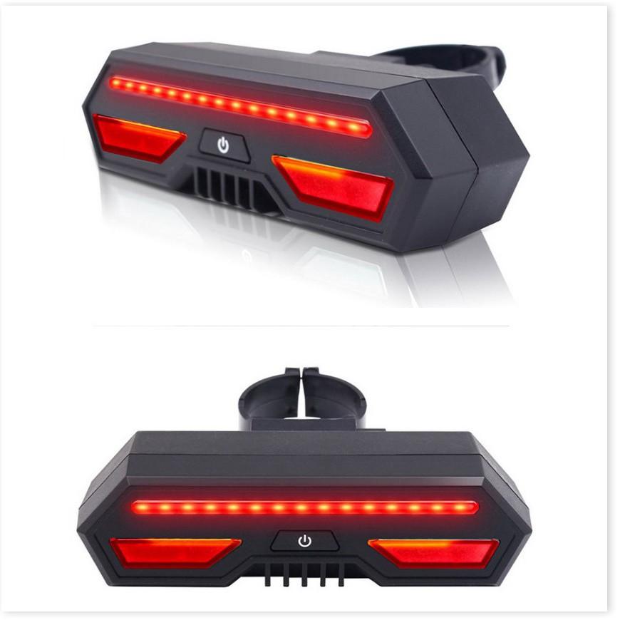 Đèn sau xi nhan xe đạp LP-1801 không dây, dung lượng pin 2200mAh - Gia Dụng SG