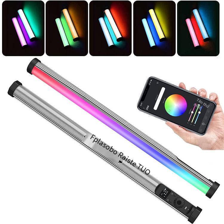 Đặc biệt RGB lấp đầy thanh ánh sáng thanh di động ánh sáng hai màu nhiệt độ đầy đủ màu sắc cầm tay lấp đầy thanh ánh sáng LED chụp ảnh không khí chiếu sáng đèn tranh