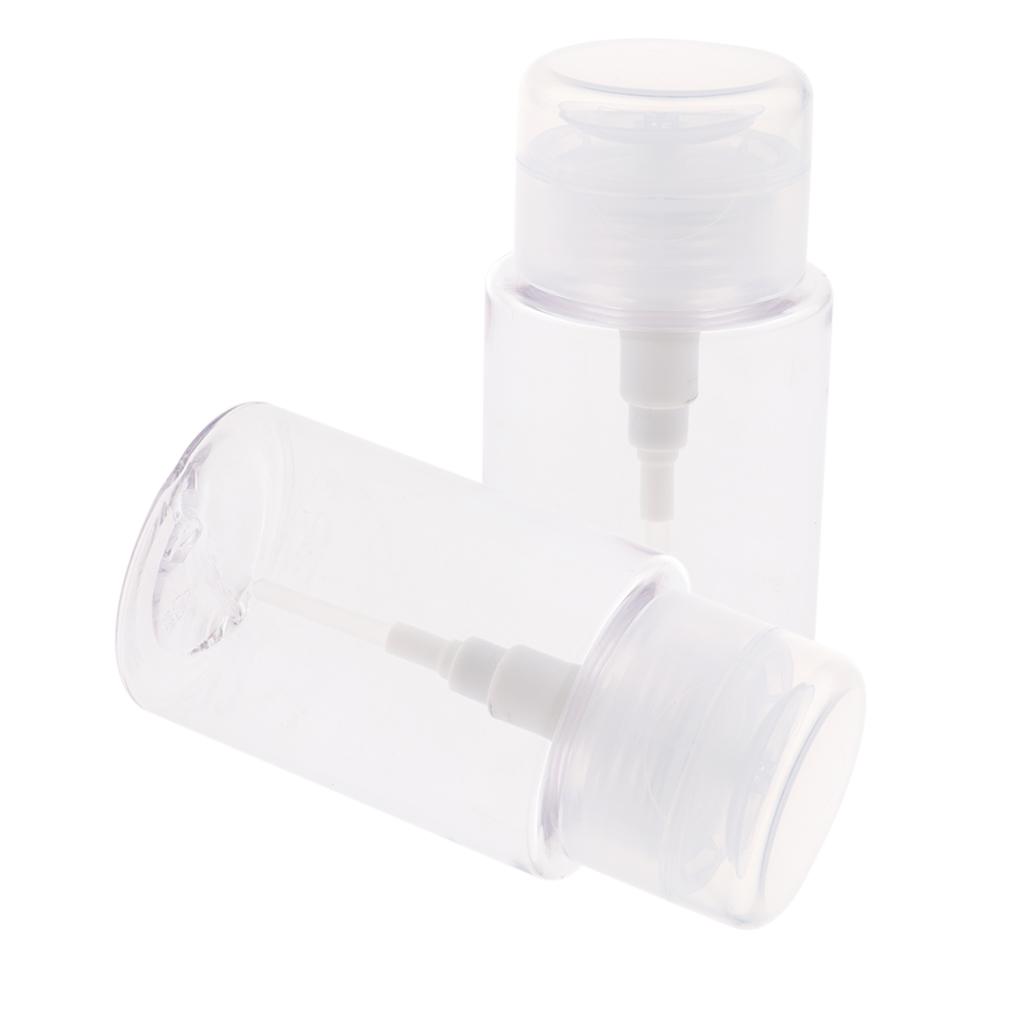 2Pcs Makeup Pump Bottle Container Cosmetic Cream Lotion Bottles 100ml