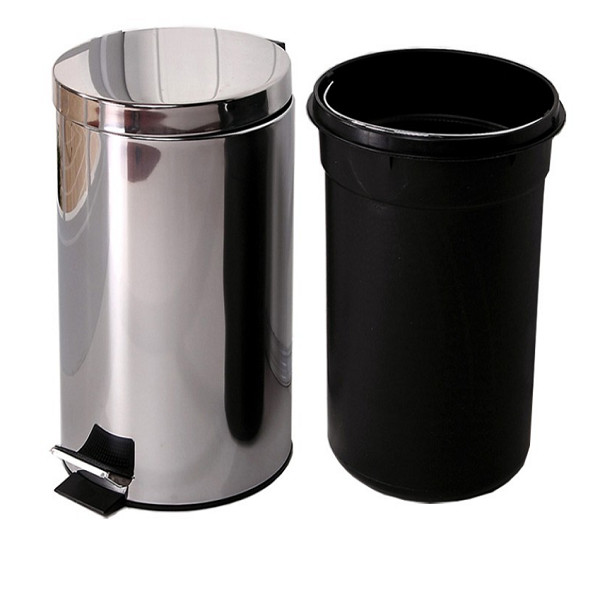 Thùng rác inox đạp chân 20L