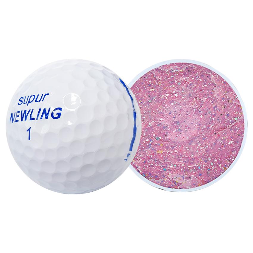 12 cái/hộp Super NEWLING Golf Ball Golf Bilayer Ball Game Ball Golf Super Long Distance Ball For All Golfers Màu sắc: Một hộp 12 cái bóng