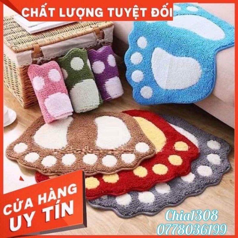 Thảm chùi chân hình bàn chân