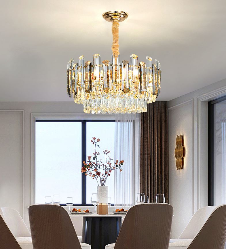 Đèn thả pha lê MONSKY ROBIN kiểu dáng độc đáo, hiện đại trang trí nhà cửa, quán cafe