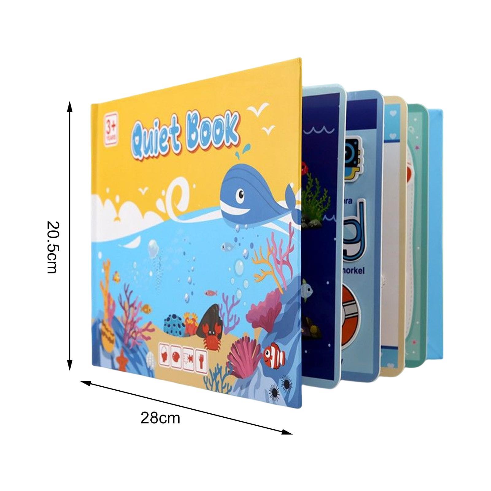 Montessori Book Learning Development Preschool for Toddler Girls Boys