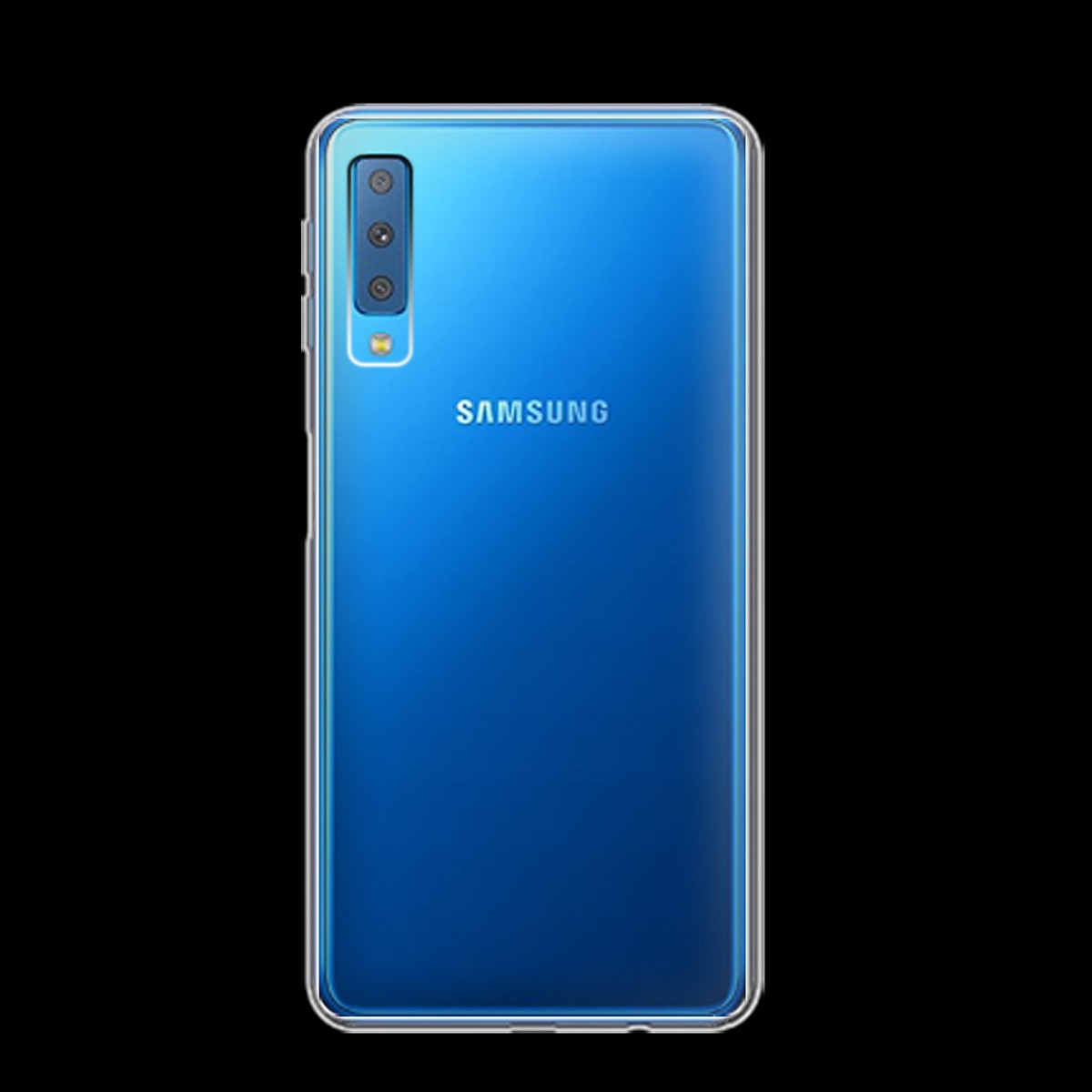 Ốp lưng silicone dẻo trong suốt dành cho Samsung Galaxy A7 2018