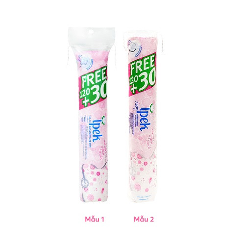 Combo 1 thùng bông tẩy trang Ipek 150 miếng