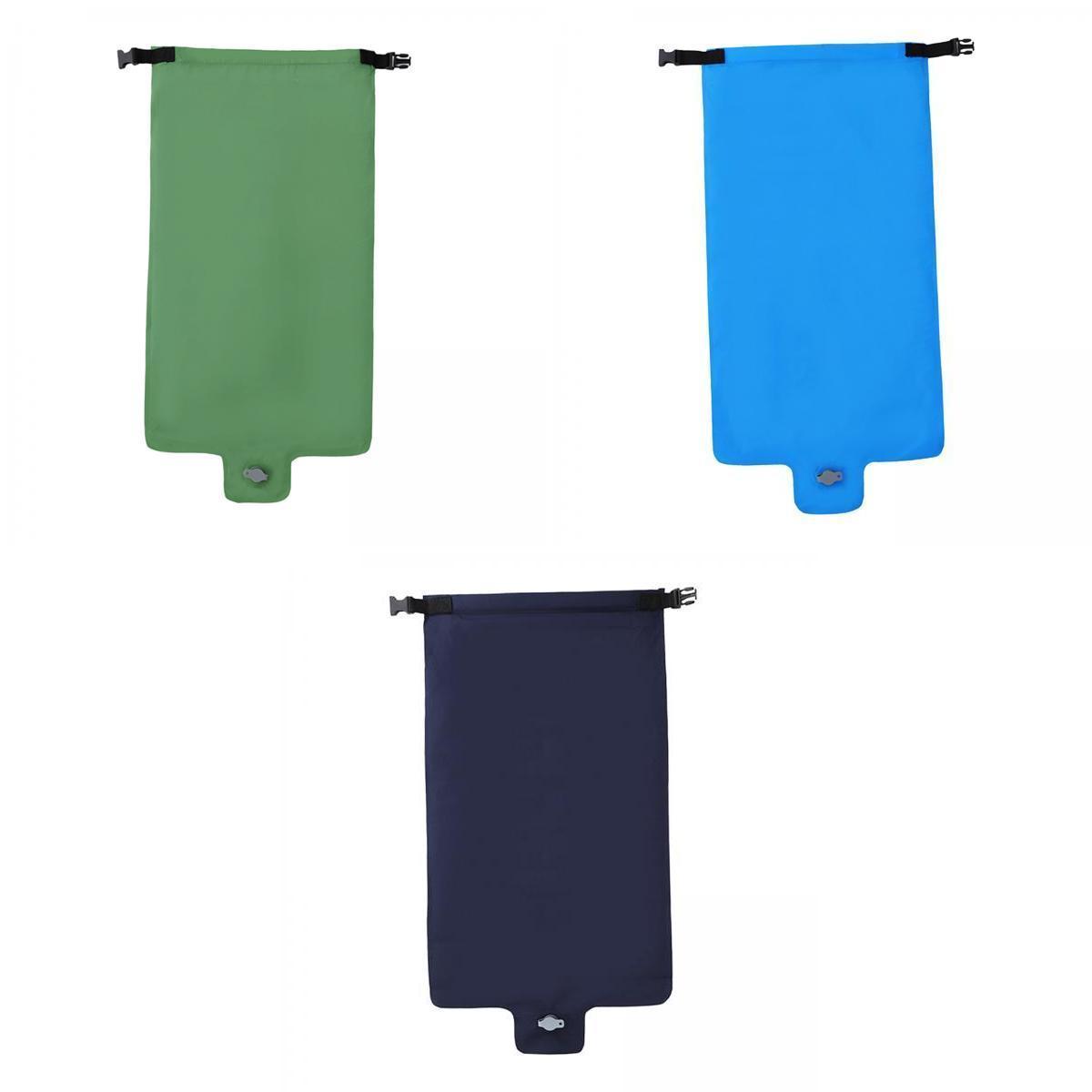 3x Inflatable Camping Mattress Air Mat Sleeping Pad Hiking Roll Up Bucket