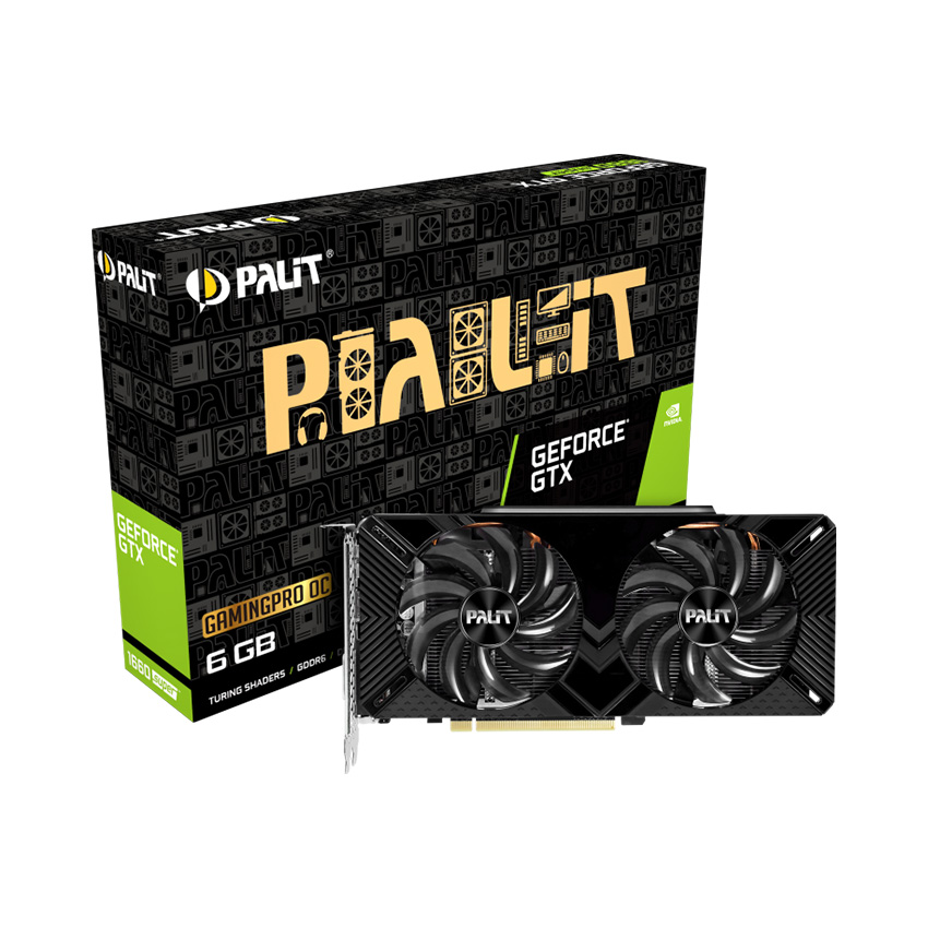 Card màn hình VGA Palit GTX 1660 Super GP 6G - Hàng Chính Hãng