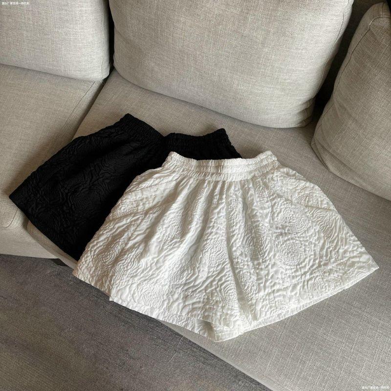 Quần short nữ chất xốp in hoạ tiết 3D lưng thun co giãn chât đũi mát thời trang hè, mẫu quần đùi teen