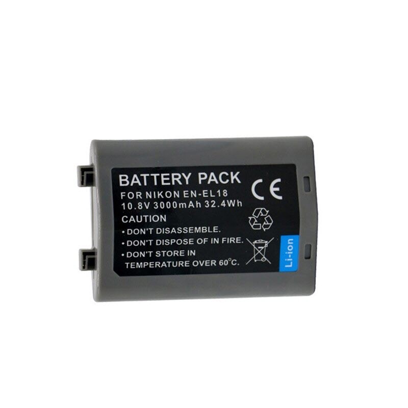 Pin EN-EL18 Dung Lượng Cao 3000mAh Dùng Cho Các Máy Ảnh Nikon Z9, D4, D4S, D4X, D810. Battery Pack for Nikon EN-EL18. 3000mAh for Nikon EN-EL18 ENEL18 Digital camera battery Camcorder Fully decoded battery