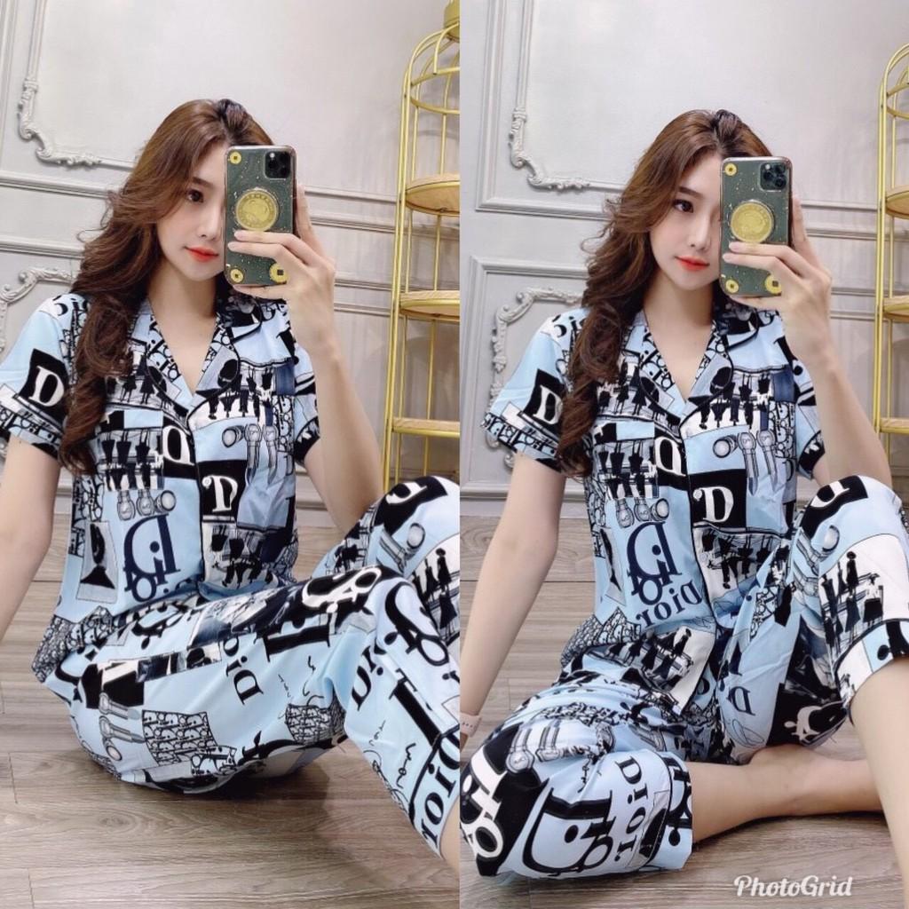 Set bộ pizama họa tiết siêu sang - hàng thiết cao cấp mẫu mới nhất 2020/có size 3XL