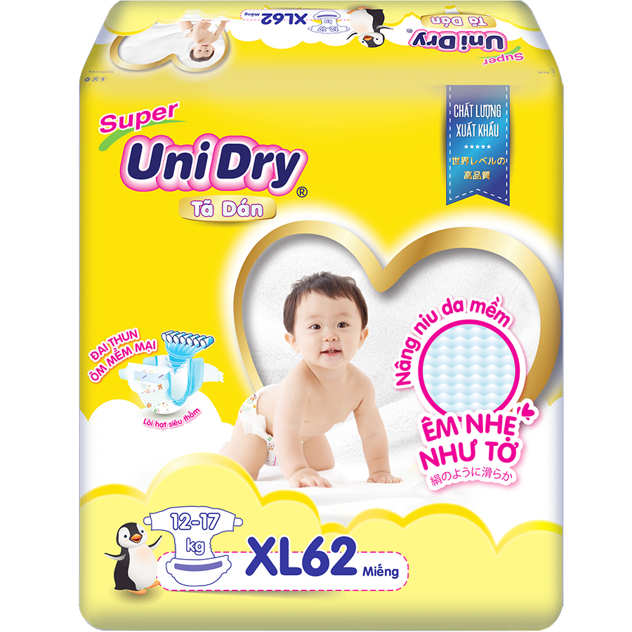 Tã Dán UniDry Super XL20 (20 Miếng)