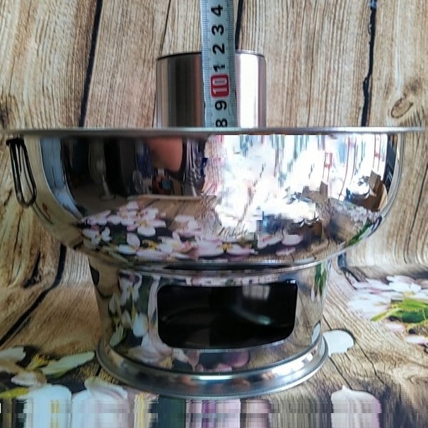 Nồi Lẩu CÙ LAO Truyền Thống, Lẩu INOX MẪU MỚI SIÊU ĐẸP. Sử dụng THAN hoặc CỒN 24cm. LẨU THAN, Nồi Lẩu NÚI LỬA đậm chất Cổ Điển phục vụ món lẩu ĐẶC SẢN MIỀN TÂY mang hương vị XƯA