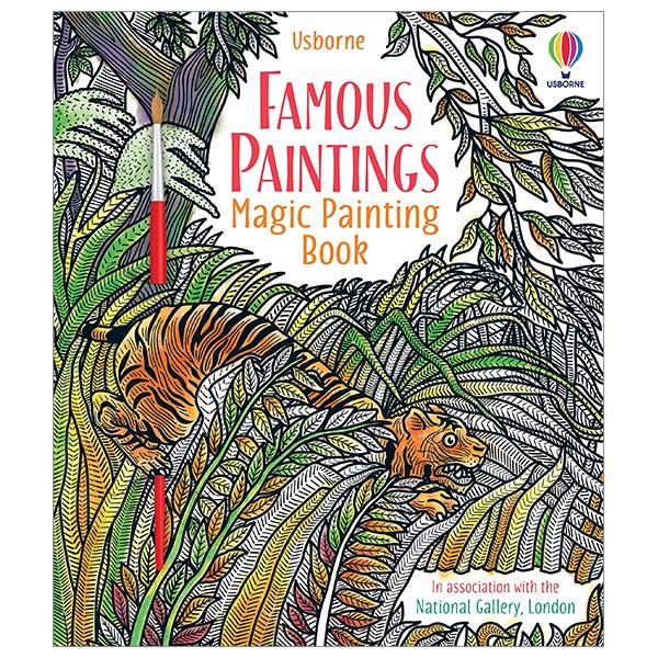 Famous Paintings Magic Painting Book