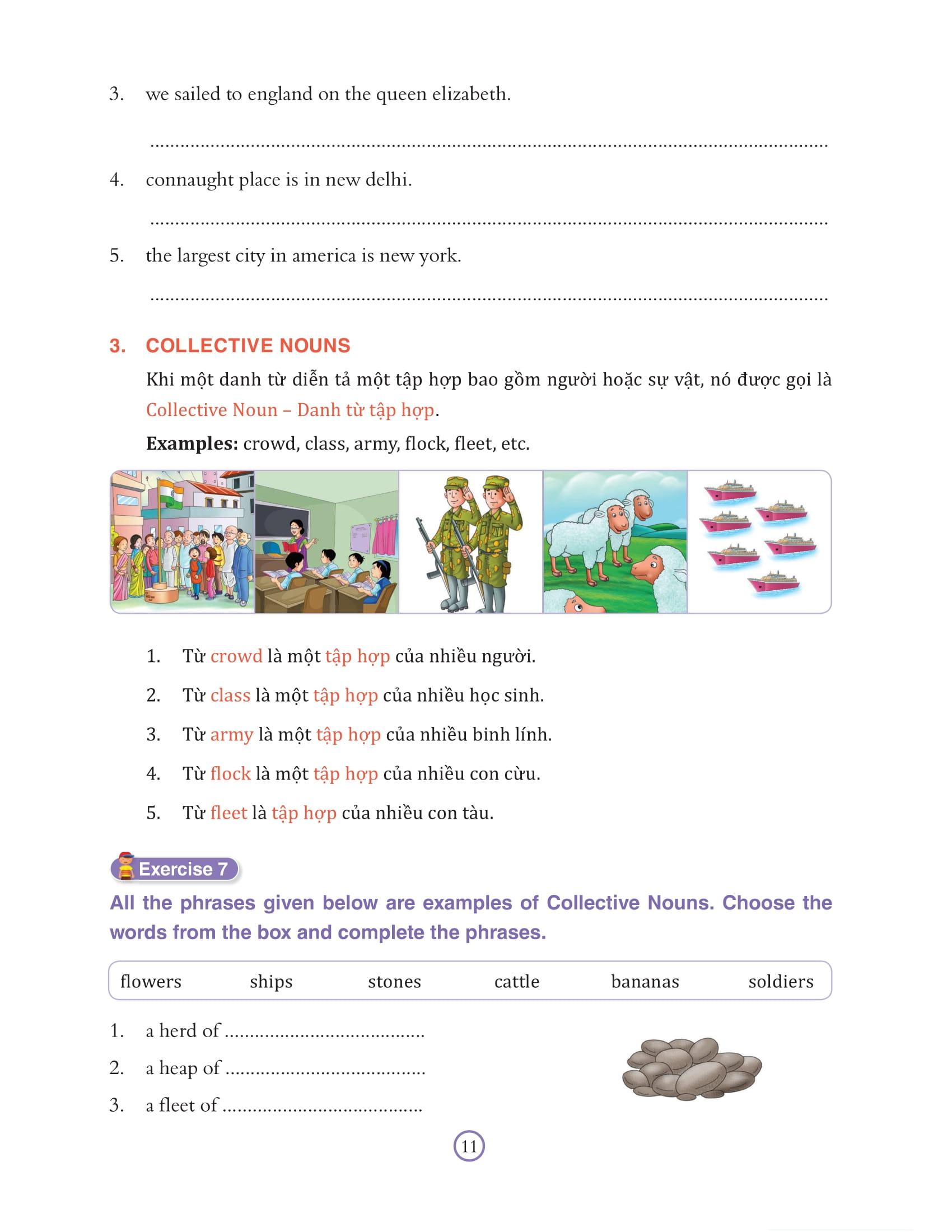 Bài Tập Bổ Trợ Ngữ Pháp Tiếng Anh - Lớp 4