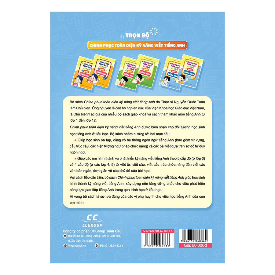 Chinh Phục Toàn Diện Kỹ Năng Viết Tiếng Anh Lớp 5